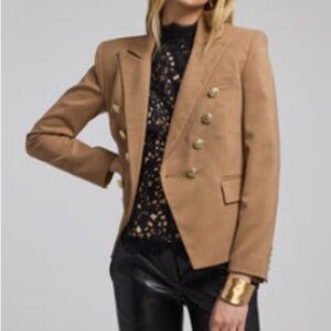 Generation Love Amelia Suiting Blazer / Camel Double-Breasted Jacket